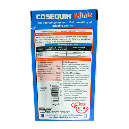 Cosequin® Minis Maximum Strength with MSM Plus Omega-3’s